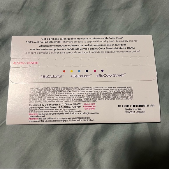 *Retired* Color Street: Berlin It to Win It | Gray Brown Neutral Classic Solid - Picture 6 of 9